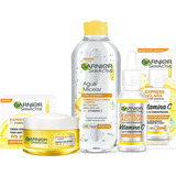 Kit Garnier Express Aclara Vitamina C Serum Crema Agua Skin