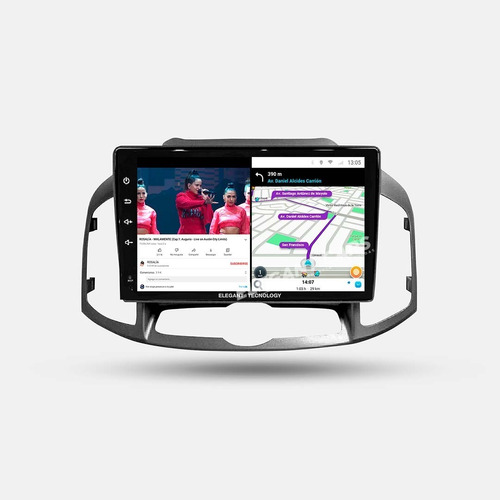 Autoradio Android Chevrolet Captiva 2010-2016 4+64gb 8core Foto 4