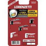 Resistência Lorenzetti Acqua Duo Ultra 7800w 220v 3065-b