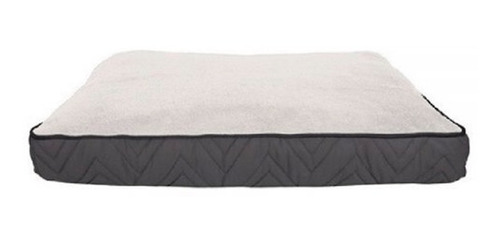 Colchon Cama Dreamwell Perros/gato Rectangular Woof Gris