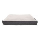 Colchon Cama Dreamwell Perros/gato Rectangular Woof Gris