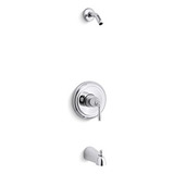 Baño Y Espectáculo Kohler Tls395-4s-cp Devonshire (r) Rite-t