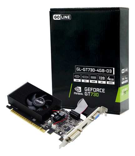 Placa De Video Goline Nvidia Gt 730 4gb