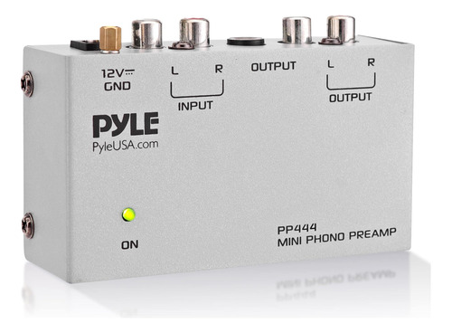 Pyle Phono Turntable Preamp - Mini Preamplificador De Fonógr