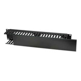 Organizador Horizontal 19, Intellinet 168458 2u, Negro