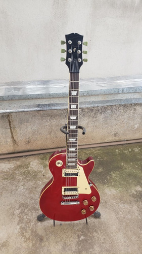 Guitarra Les Paul Shelter Nashville 305 Cherry - Upgrades