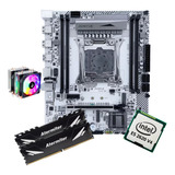 Kit Gamer Placa Mãe X99 White Intel Xeon E5 2620 V4 64gb Coo