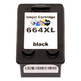 Cartucho Generico 664 Xl Rialheka Printer  Color O Negro 
