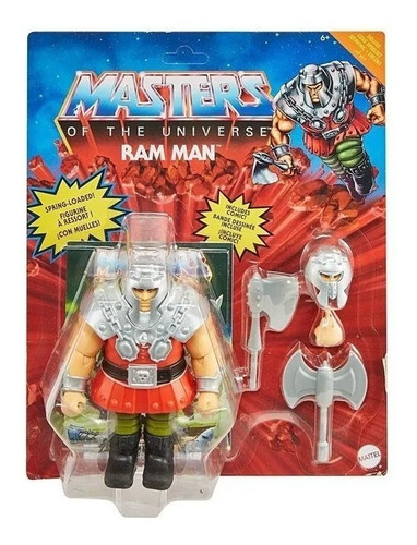 Figura He-man Masters Of The Universe Origins Ram Man