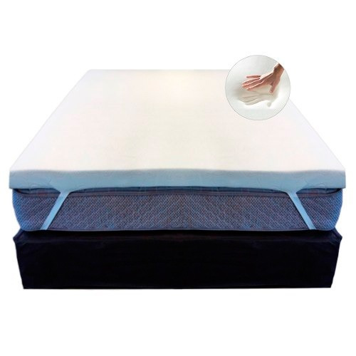 Pillow Top Desmontable Viscoelástico Sleep House 80x190x5 Cm