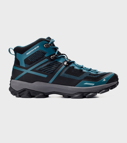 Bota Montagne Trekking Lorster Hombre Impermeable Azul