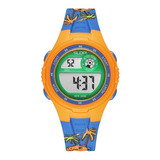 Reloj De Pulsera Slop Para Niño Sw2117lk4 Print Dinosaurios Color De La Correa Multicolor