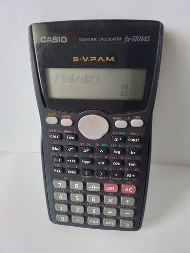 Calculadora Casio 570 Ms Integra Deriva ,complejos ,estadist