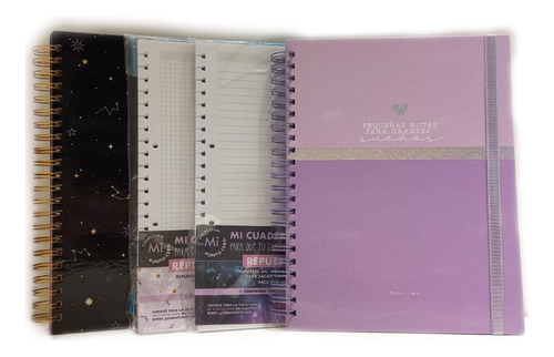 Combo Cuaderno Inteligente A4 Punto Cero + Repuesto De Hojas