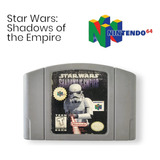 Nintendo 64 Star Wars: Shadows Of The Empire. Funciona!