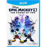 Epic Mickey 2 The Power Of Two Nintendo Wii U Uso Seminuevo