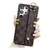 Funda Para Samsung Galaxy S22 Ultra Elegante Color Cafe