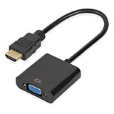 Adaptador Conversor Convertidor Hdmi Macho A Vga Hembra