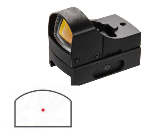 Mini Mira Red Dot Ajustable Holografica 1x22 Xtreme C