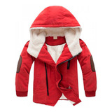 Jaqueta Infantil Menino Rigoroso Casaco Inverno Parka Puffer