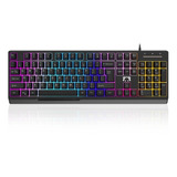 Teclado Gamer Rgb Usb Ajazz / Stk090 / Pc - Consola