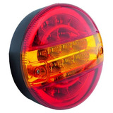 Foco Trasero Led Para Camion Redondo Secuencial De 12 A 24 V