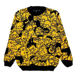 Springfield Simpsons Oficial  Sweater Hombre Y Mujer Tifn