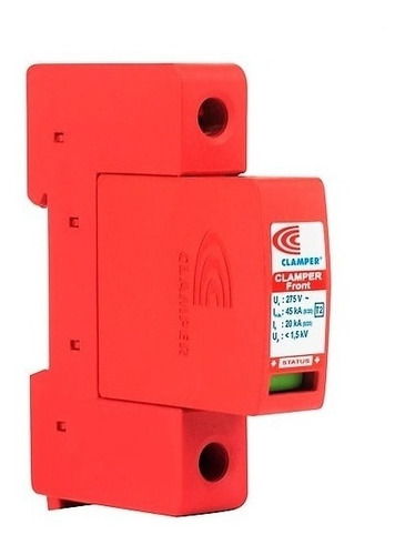 Protetor Surtos E Raios Dps Clamper Front - 275v 45ka