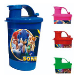 Botilito Vaso Sorpresa X 12 Vaso Fiesta Sonic Decoración 