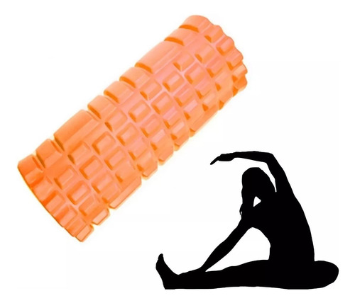 Rolo De Massagem Foam Roller Liberação Miofascial Crossfit