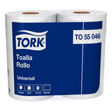 Toalla De Papel Tork Doble Hoja 24 Mts 8 Rollos Cod 55046