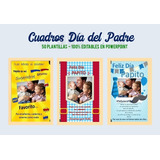 Mega Kit Imprimible 50 Cuadros Día Del Padre | Editable Ppt