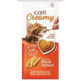 Catit Creamy Snack Para Gatos Caja X 12 Sobres Sabor Pollo