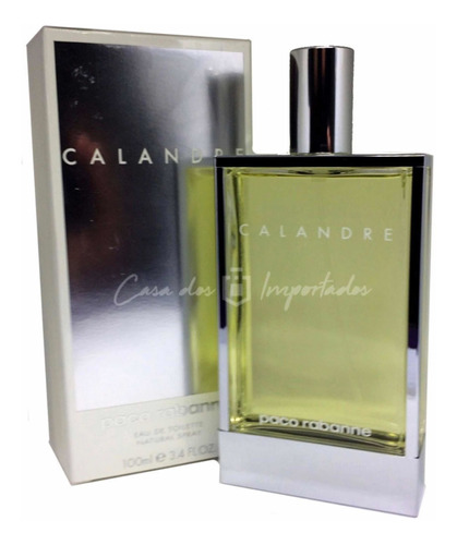 Perfume Calandre 100ml Original Selado