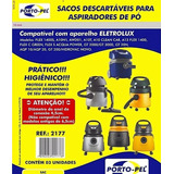 Kit 3 Sacos Aspirador Pó Electrolux Flex Green - Porto Pel