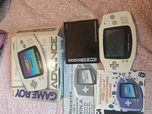 Game Boy Advance - Branco Na Caixa! 