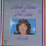 Mireille Mathieu Chante Paul Anka Frances Lp  Importado Pvl