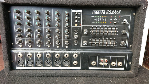 Consola Potenciada Ínter M Ca6215 / No Yamaha, Behringer, Et