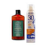 Kit Shampoo Daily Fresh 220 Ml + Protetor Solar Fps 30 150ml