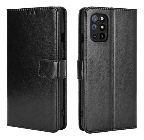 Funda De Anticaída For Oneplus 8t De Cuero Flip Cartera