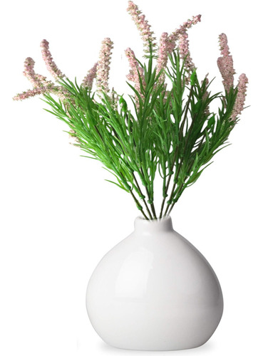 Flor Lavanda Follaje Planta Decorativa Arreglo Floral Hogar 