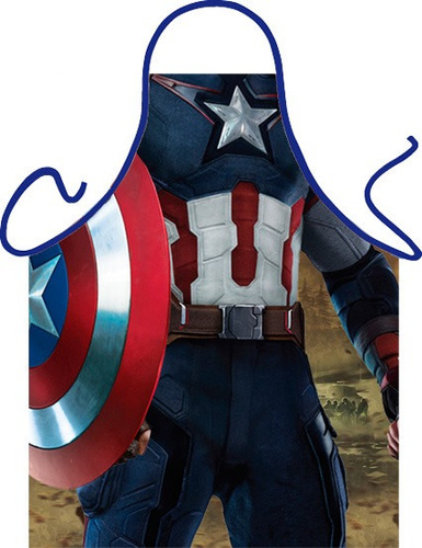 Delantales Divertidos Capitan America El Roperito De Anita