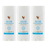 3 Desodorante Aloe Ever Shield Sin Sales Aluminio Ni Alcohol