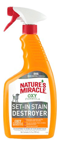 Nature´s Miracle® Oxy Fórmula Elimina Olores Manchas Perros