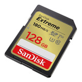 Sandisk Extreme Sdxc U3 V30 180mb/s 128gb (amarelo)