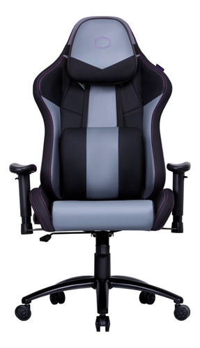 Silla Para Juegos Cooler Master Caliber R3, Silla Para Juegos, Ergonómica Reclinable Color Negro Y Gris