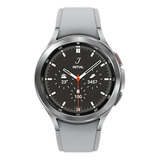 Samsung Galaxy Watch4 Classic (lte) 1.2  Caja 46mm De  Acero Inoxidable  Silver, Malla  Silver De  Fluoroelastómero Mesh Y Bisel  Black De  Acero Inoxidable Sm-r885f