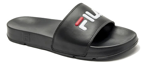 Chinelo Fila Drifter Basic Masculino Slide Black Super Leve