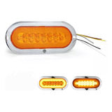 2pz Plafon 14 Led Redondo Camion Cuarto Stop Drl  12-24v