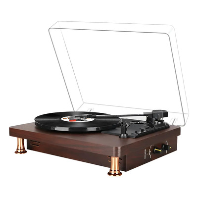 Tocadiscos De Vinilo Discos Tornamesa Vintage Con Bluetooth | Meses sin interés
